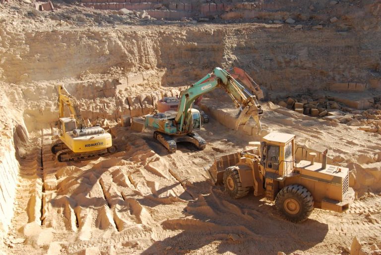 Heavy civil construction earthworks and structure