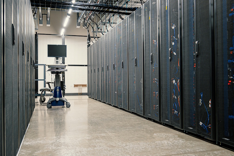 Data centre and network equiEPMnt installation